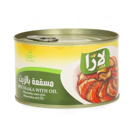 مسقعة الباذنجان بالزيت  لارا 450غرام