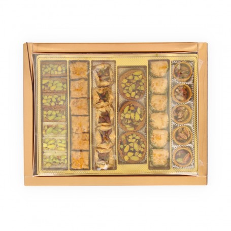 حلو عربي مشكل  اكسترا فستق حلب 500غرام