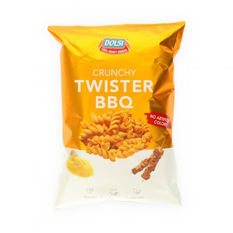 Chips twister BBQ Dolsi 80Gr