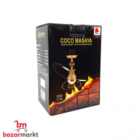 Tom Cocobrico Shisha-Briketts Masaya 1000Gr