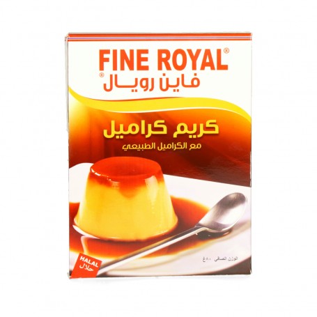 Creme Caramel Fine Royal  80Gr
