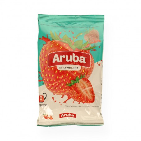 Strawberry Powder Juice Aruba 750Gr