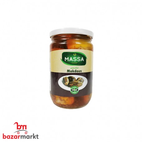 مكدوس باذنجان ماسة 650 غرام