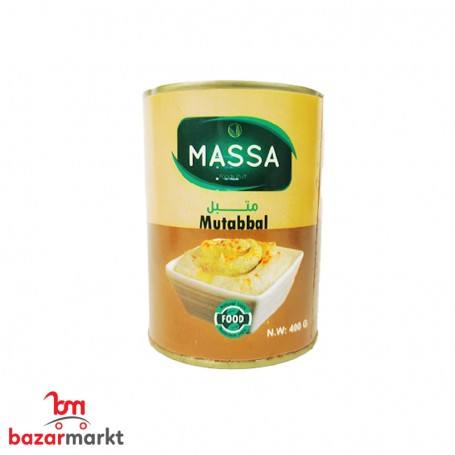 Auberginen dip (baba ganoush) MASSA 400Gr