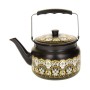 2-liter painted teapot