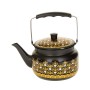 1.5-liter painted teapot
