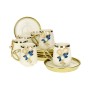 12 pieces of high coffee cups with a brooch