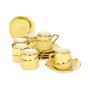 High porcelain coffee cup set