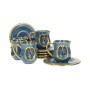 Porcelain brooch hanging coffee cup set