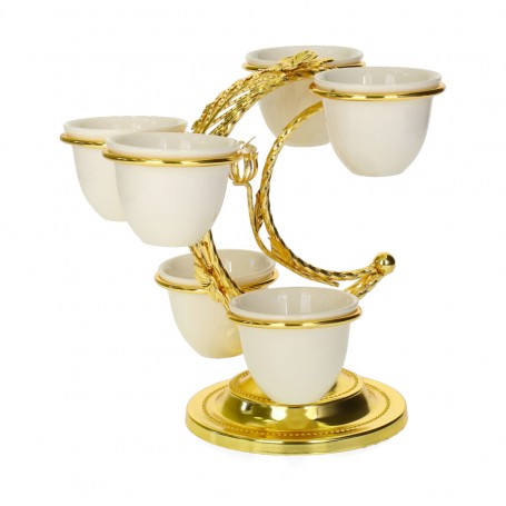 Metal Stand for Arabic Coffee Cups.