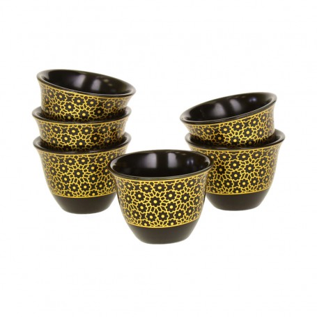 Arabic Coffee Cup Set – Porcelain.