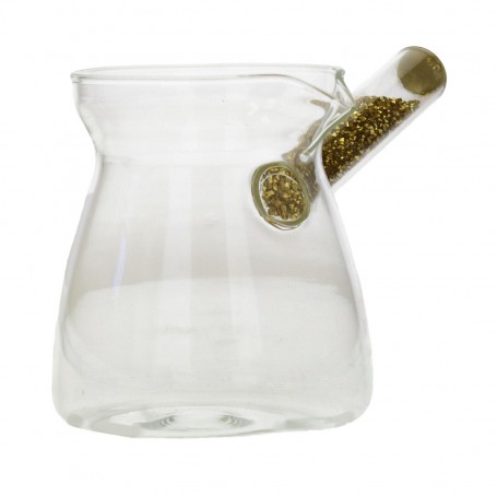 Heat-Resistant Glass Coffee Pot (Rakweh).