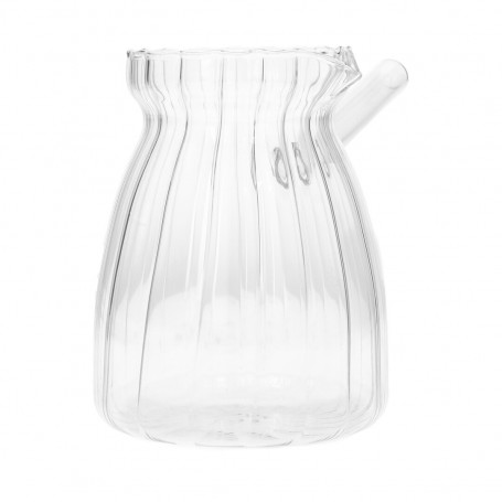 Heat-Resistant Glass Coffee Pot (Rakweh).