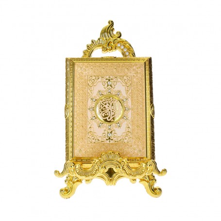 Qur'an Storage Box with Metal Stand.