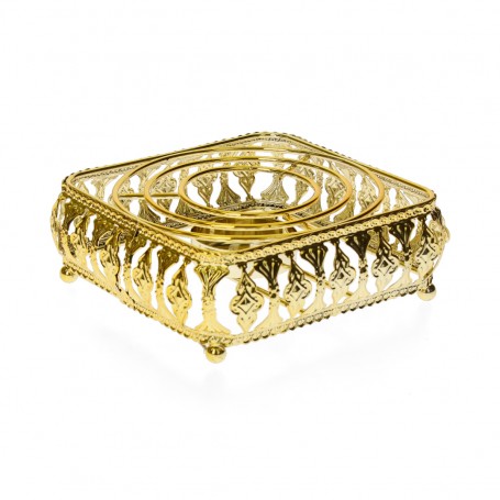 قاعدة موقد شمعة لتدفئة القهوة أو الشاي