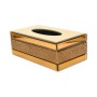Metal Tissue Box with Mirror Finish.