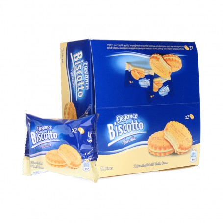 Kekse gefüllt mit Vanillecreme Elegance 12 Stück