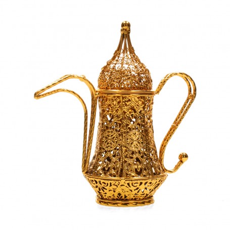 مبخرة كهربائية ذهبي دلة