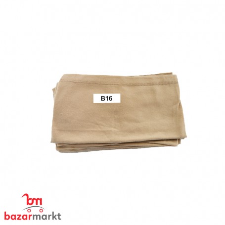 قمطة بونيه حجاب الفرح B16 بيج غامق