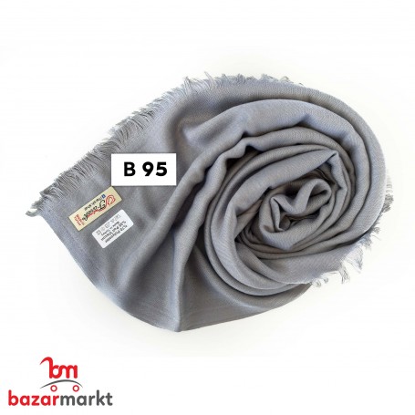 شال باشمينا شرشوبة قصيرة الفرح (فضي 95)