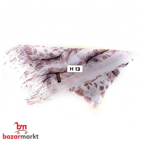 شال باشمينا مزهر شرشوبة طويلة 13