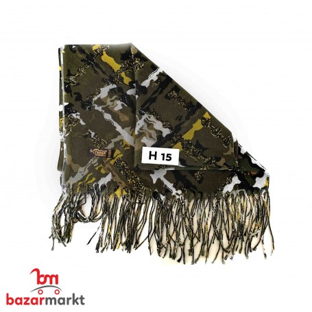 شال باشمينا مزهر شرشوبة طويلة 15