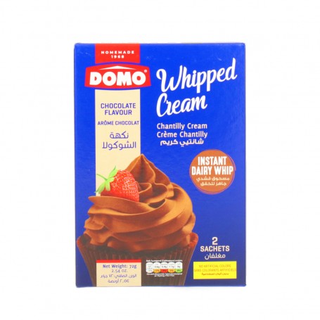whipped cream Chocolate domo 72gr