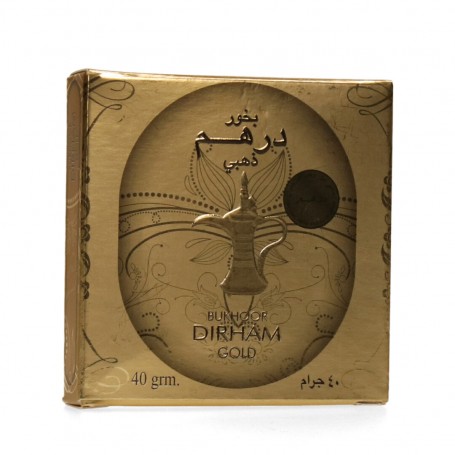 بخور درهم ذهبي أرض الزعفران 40 غرام