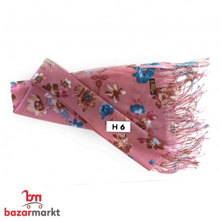 شال باشمينا مزهر شرشوبة طويلة 6