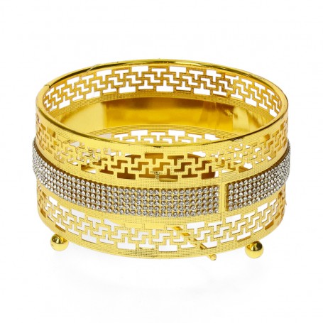 Candle stove base for heating coffee or tea, Almaz edge