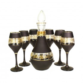 Tall Juice Glass Set with Jug.