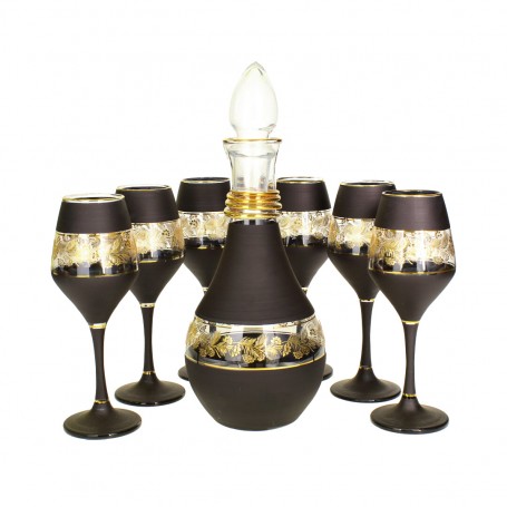 Tall Juice Glass Set with Jug.