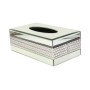 Metal Tissue Box with Mirror Finish.