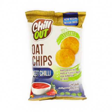 شيبس محمص  شوفان بنكهة الفلفل الحلو شيل اوت 60 غرام