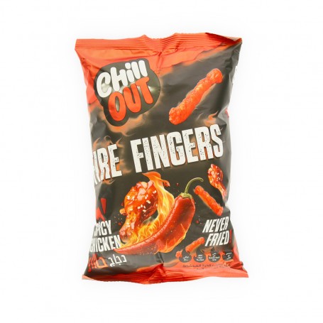 شيبس محمص   أصابع بنكهة الدجاج شيل اوت 60 غرام