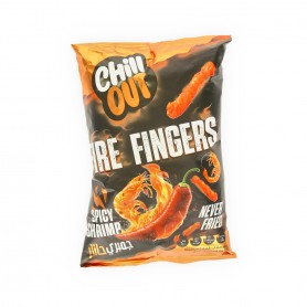CHIPS FIRE FINGERS SPICY SHRIMP CHill OUT 60 GR
