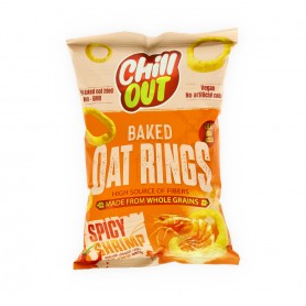 OAT RINGS CHIPS SPICY SHRIMP CHill OUT 60 GR