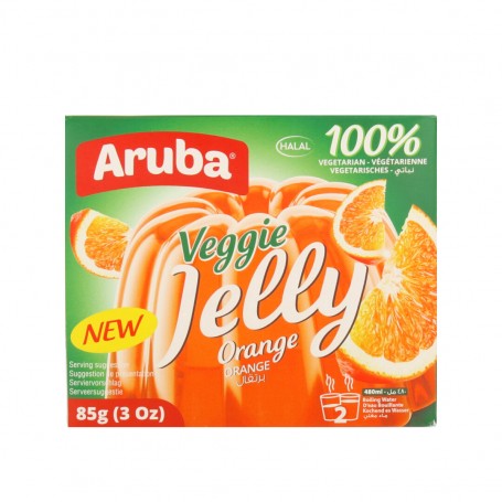 Gelatin Dessert Orange Aruba 85Gr
