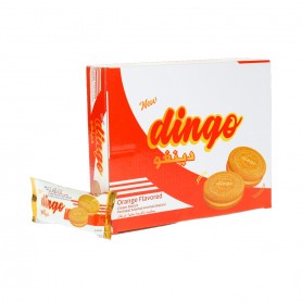 Milk biscuits filled with orange cream Dingo 24 pieces