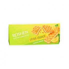 Kekse wafers sandwish lemon  Roshen 142Gr