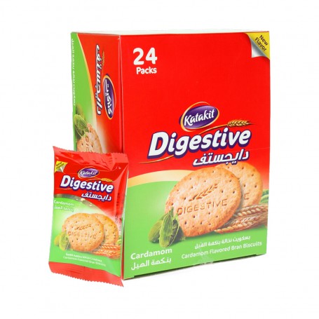 cardamom flavored bran biscuits  Ktakit 24 Pieces