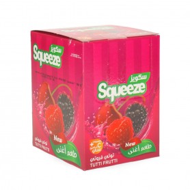 Tutti Frutti Puder Saft Squeeze 12 Beutel