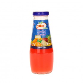 Natural juice with fruit cocktail flavor seles  250 ml