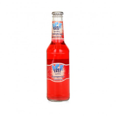 pomegranate flavored sparkling juice Ice Free 275ml