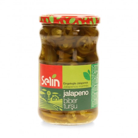 Eingelegte Jalapeno Selin 580Gr
