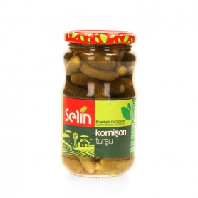 Turkish Cucumber Picled Selin 370Gr