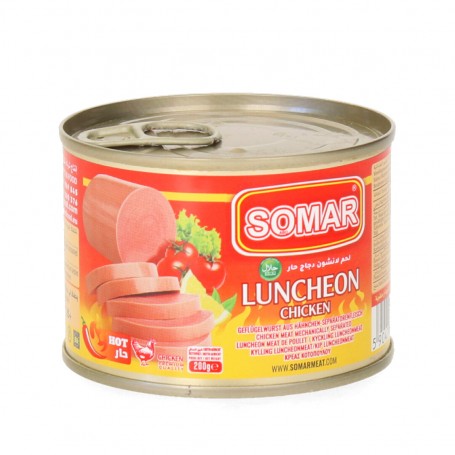 Chicken Luncheon Meat Hot Somar  200Gr