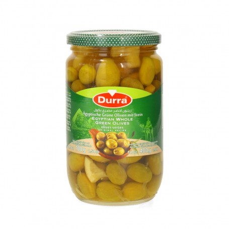 Ägyptische Grüne Olieven Durra700Gr