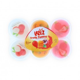 Fruit pudding (Litschi-Erdbeer-Mango) LAZeZ 6pe