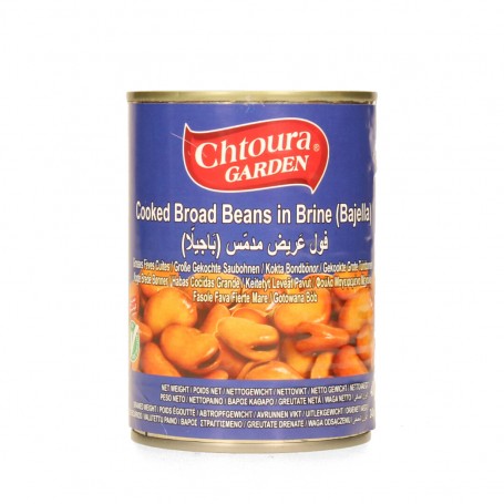 Gekochte Saubohnen / Bajella Chtoura Garden 400Gr